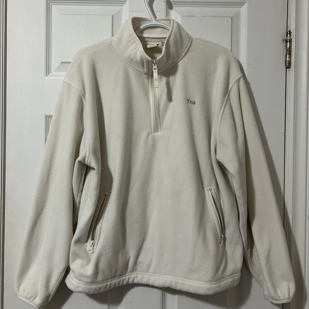 TNA aritzia quarter zip
